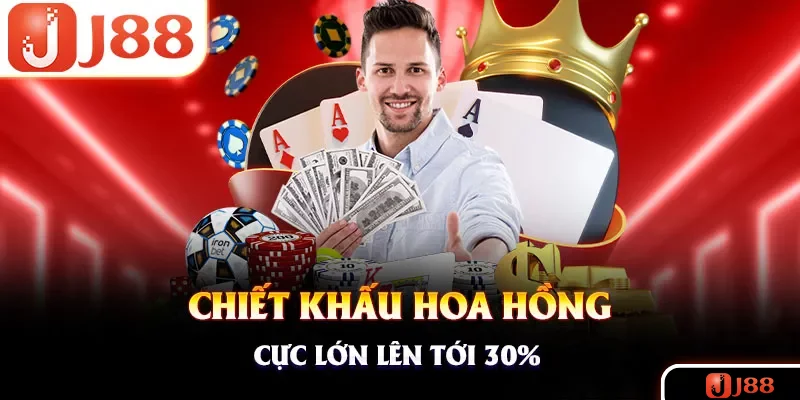 Hợp tác mở đại lý với casino chúng tôi, hội viên có cơ hội nhận chiết khấu đến 30%