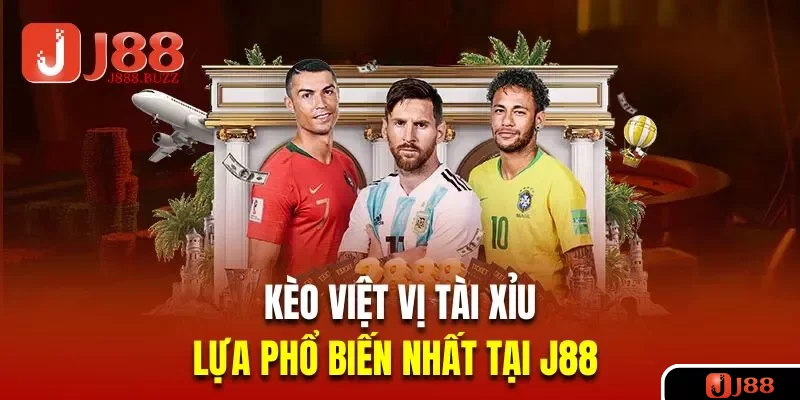 Kèo việt vị tài xỉu là lựa phổ biến nhất tại J88 