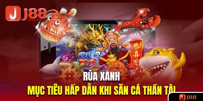 Rùa xanh là mục tiêu hấp dẫn khi săn cá thần tài