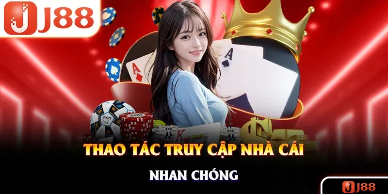 Thao tác đăng nhập J88 casino chỉ thường mất khoảng 2 phút