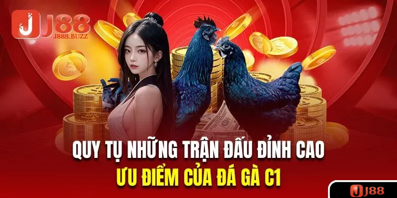 Quy tụ những trận đấu đỉnh cao là ưu điểm của đá gà C1